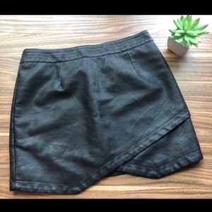 Jack by BB Dakota Leather Skirt